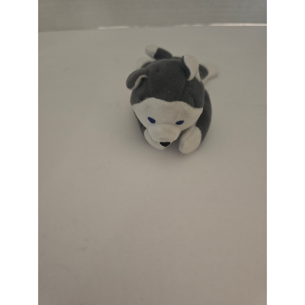 Vintage Ty Teenie Beanie Baby Nanook the Husky Dog Plush 1999 McDonalds Toy